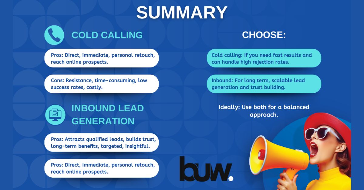 Cold Calling vs Inbound Lead Generation which one is better